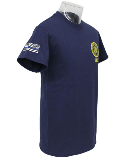 S＆Graf / 【4023】US. ポリス系Tシャツ[FBI 紺](XLサイズ)