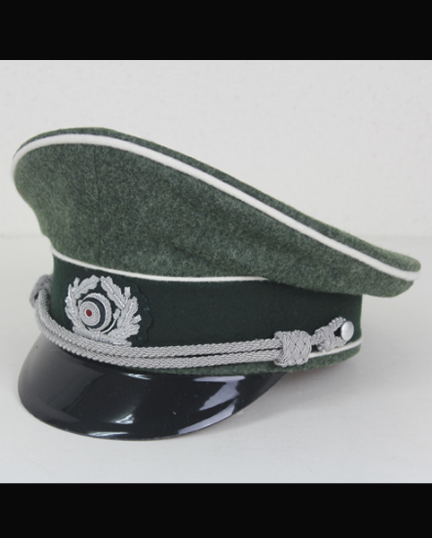 WW2ドイツ軍将校制帽ホワイト白