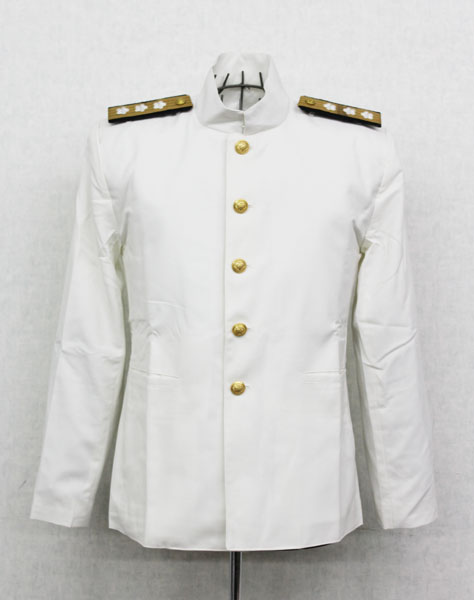 エスアンドグラフ製大日本帝国海軍第二種衣上下、少佐階級章付き