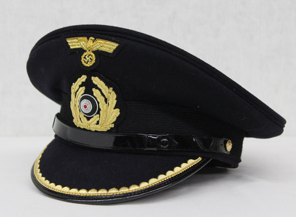 BWドイツ軍/連邦軍*海軍*1963年*尉官制帽*59cm(実物 BWドイツ軍/連邦軍*海軍*1963年*尉官制帽*59cm(実物