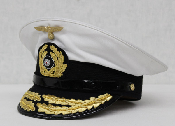 S＆Graf / 【3427】MJ. 海軍 提督用制帽[ホワイトトップ]
