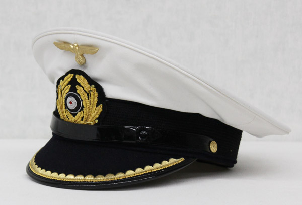 S Graf 3428 Mj 海軍 尉官用制帽 ホワイトトップ