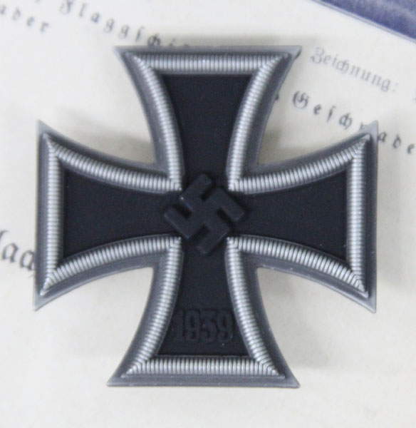 S Graf 3212 Ns Wwii一級鉄十字章 いぶし銀仕上げ